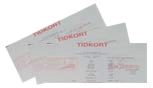 Tidkort